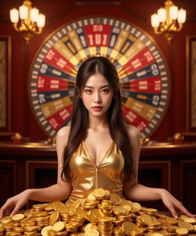 Jackpot and casino-style category browsing shown on a local mobile screen